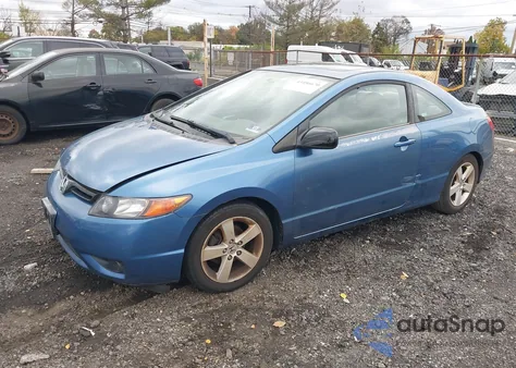 2006 Honda Civic Ex из США, поврежденный, VIN 2HGFG12846H554002